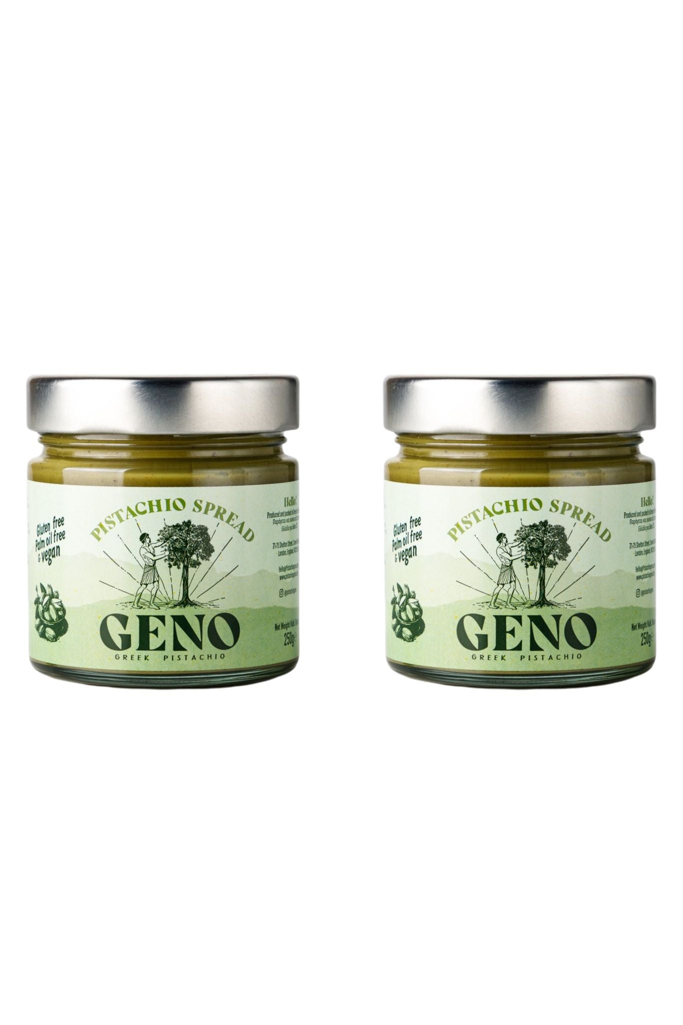 Pistachio Spread Two 250G Jars